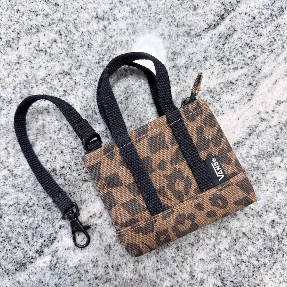 Vans Leopard Bag Charm